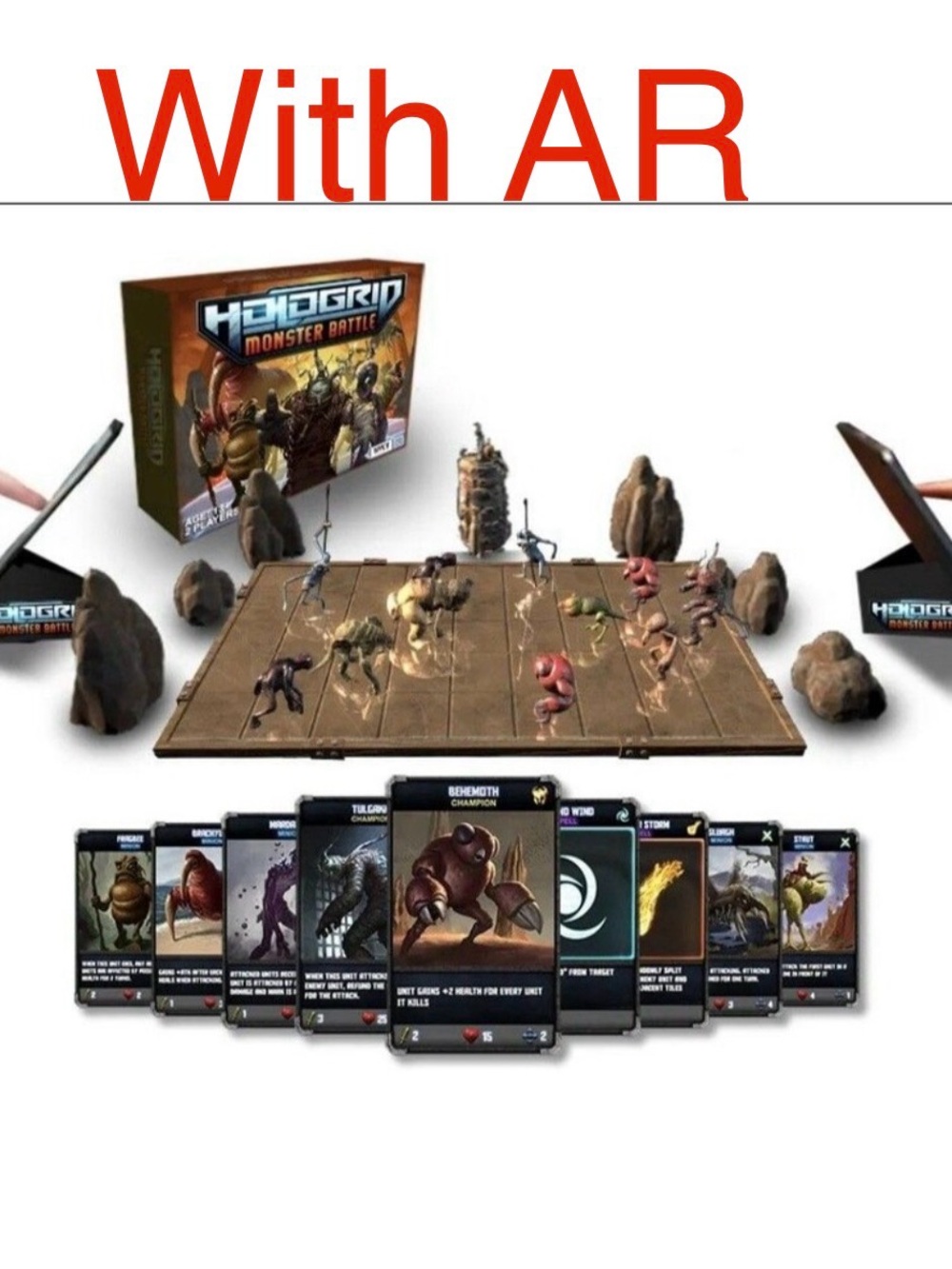 Hologrid Monster Battle Happy Giant  Augmented Reality Game 2 Players SEALED New